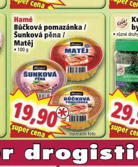 Norma Hamé šunková pěna nabídka