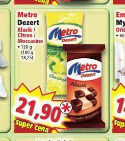 Norma Metro dezert nabídka