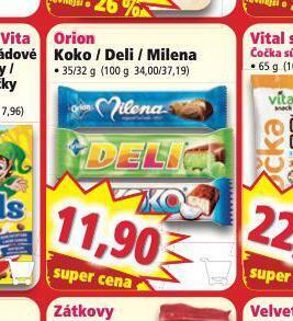 Norma Orion koko / deli / milena nabídka