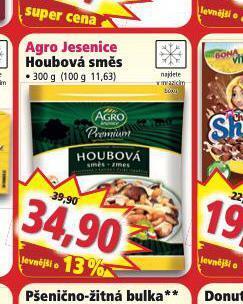 Norma Agro jesenice houbová směs nabídka