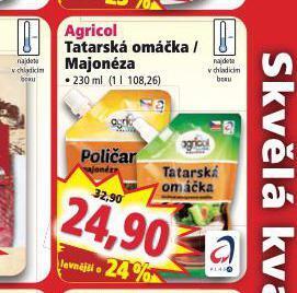 Norma Agricol tatarská omáčka / majonéza nabídka
