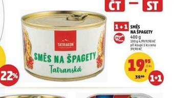 Penny Market Směs na špagety nabídka