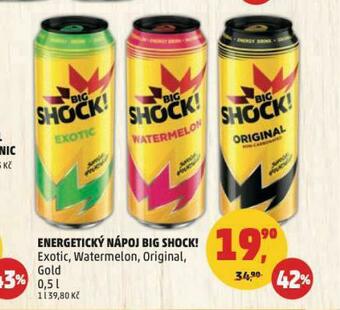 Penny Market Big shock energy drink nabídka