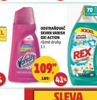 Penny Market Vanish odstraňovač skvrn nabídka