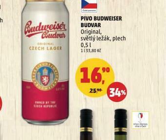 Penny Market Pivo budweiser budvar nabídka