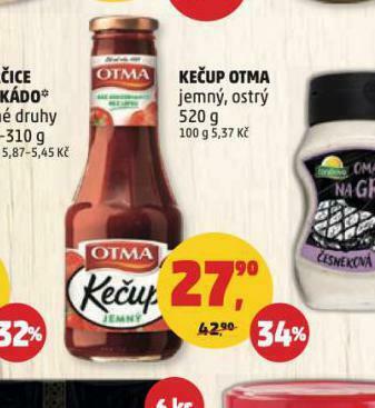 Penny Market Kečup otma nabídka