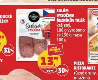 Penny Market Salám vysočina nabídka