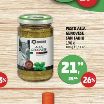 Pesto alla genovese san fabio