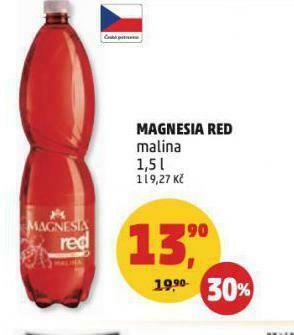 Penny Market Magnesia red nabídka