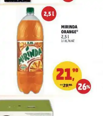 Penny Market Mirinda orange nabídka