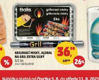 Penny Market Alobal na gril extra silný nabídka