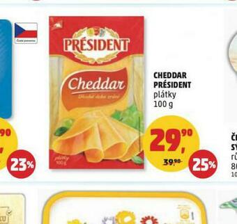 Penny Market Cheddar président nabídka