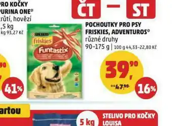 Penny Market Friskies pochoutka pro psy nabídka