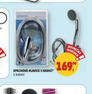 Penny Market Sprchová hlavice s hadicí nabídka