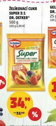Penny Market Želírovací cukr super 3:1 dr. oetker nabídka