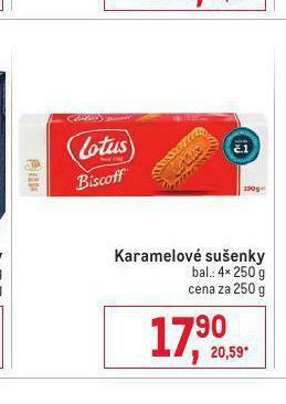Makro Karamelové sušenky nabídka