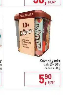 Makro Kávenky mix nabídka
