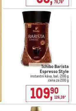 Makro Tchibo káva nabídka