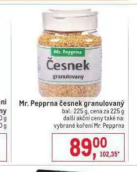 Makro Česnek granulovaný nabídka
