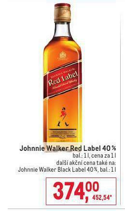 Makro Johnnie walker red label nabídka