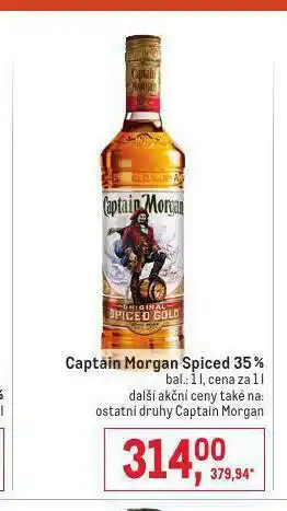 Makro Captain morgan spiced nabídka