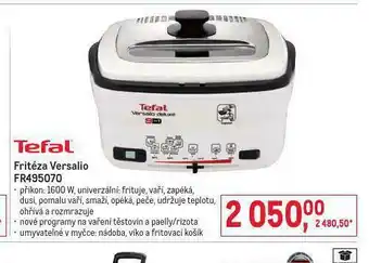 Makro Tefal fritéza nabídka