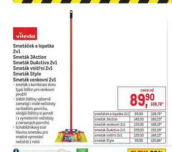 Makro Smetáček a lopatka nabídka