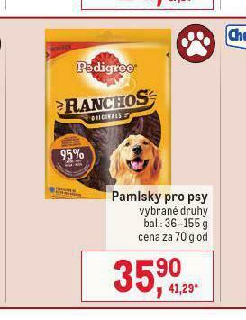 Makro Pedigree pochoutky pro psy nabídka