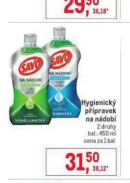 Makro Savo na nádobí nabídka
