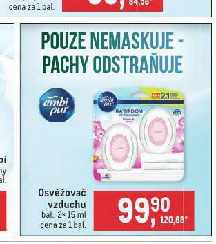 Makro Ambi pur osvěžovač vzduchu nabídka