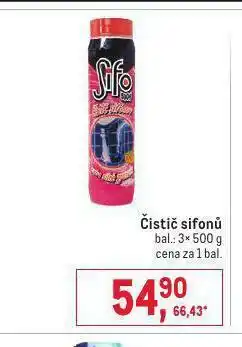 Makro Čistič sifonů nabídka
