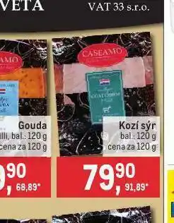 Makro Kozí sýr nabídka