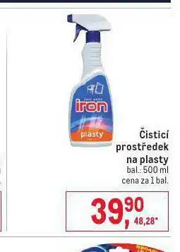 Makro Iron šisticí prostředek na plasty nabídka