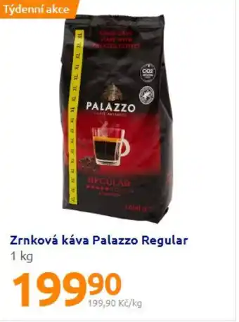 Action Palazzo Zrnková káva Regular 1kg nabídka