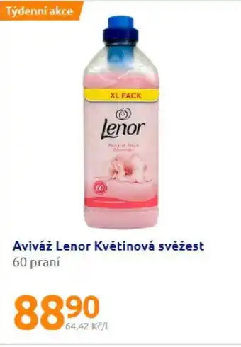 Action Lenor Aviváž Kbětinová svěžest 60 praní nabídka