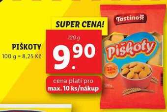 Lidl Piškoty, 120 g nabídka