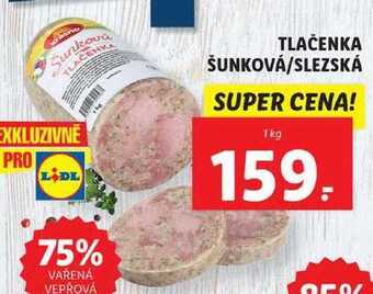 Tlačenka šunková/slezská, 1 kg