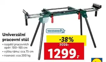Lidl Parkside Univerzální pracovní stůl nabídka