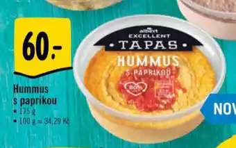 Albert Hummus s paprikou 175g nabídka