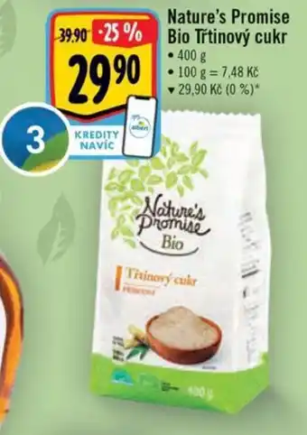 Albert Nature's Promise BIO Třtinový cukr 400g nabídka