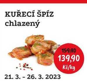 RABBIT řeznictví Kuřecí špíz chlazený 1kg nabídka