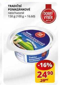 Flop Tradiční pomazánkové neochucené 150 g nabídka