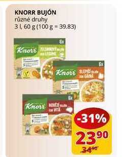 Flop Knorr bujón různé druhy 31, 60 g nabídka