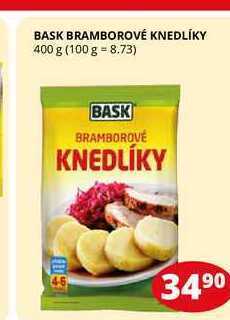Flop Bask bramborové knedlíky 400 g nabídka