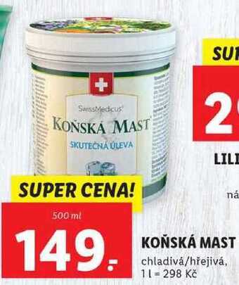 Lidl Koňská mast, 500 ml nabídka