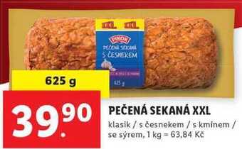 Lidl Pečená sekaná xxl, 625 g nabídka