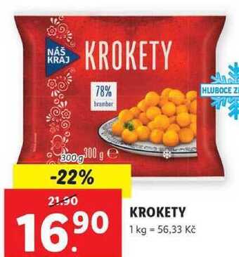 Lidl Krokety, 300 g nabídka