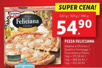 Lidl Pizza feliciana, 320 g/325 g/360 g nabídka