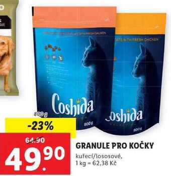 Lidl Granule pro kočky, 800 g nabídka