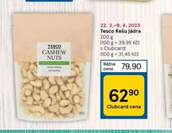 Tesco Kešu jádra nabídka